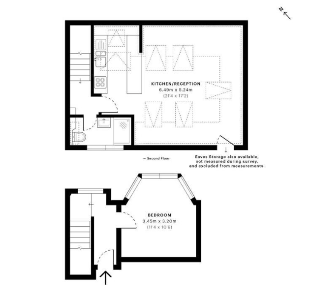 One bedroom flat for Sale in N21